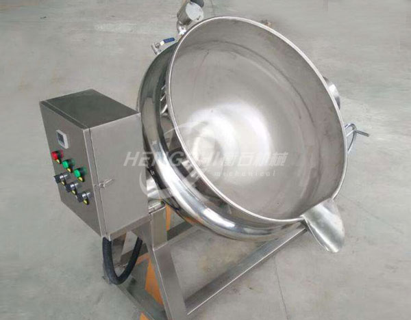 Electric heating jacketed pot